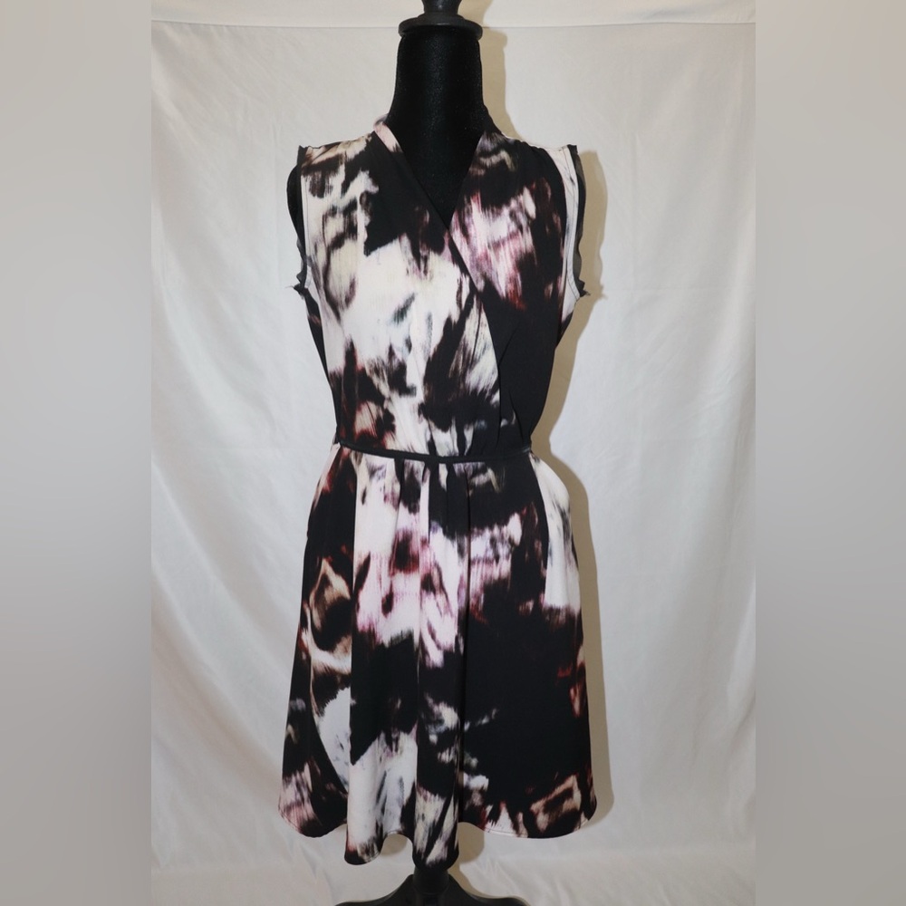 Vera Wang Cocktail Dress Women’s XS Multi Color with Pockets